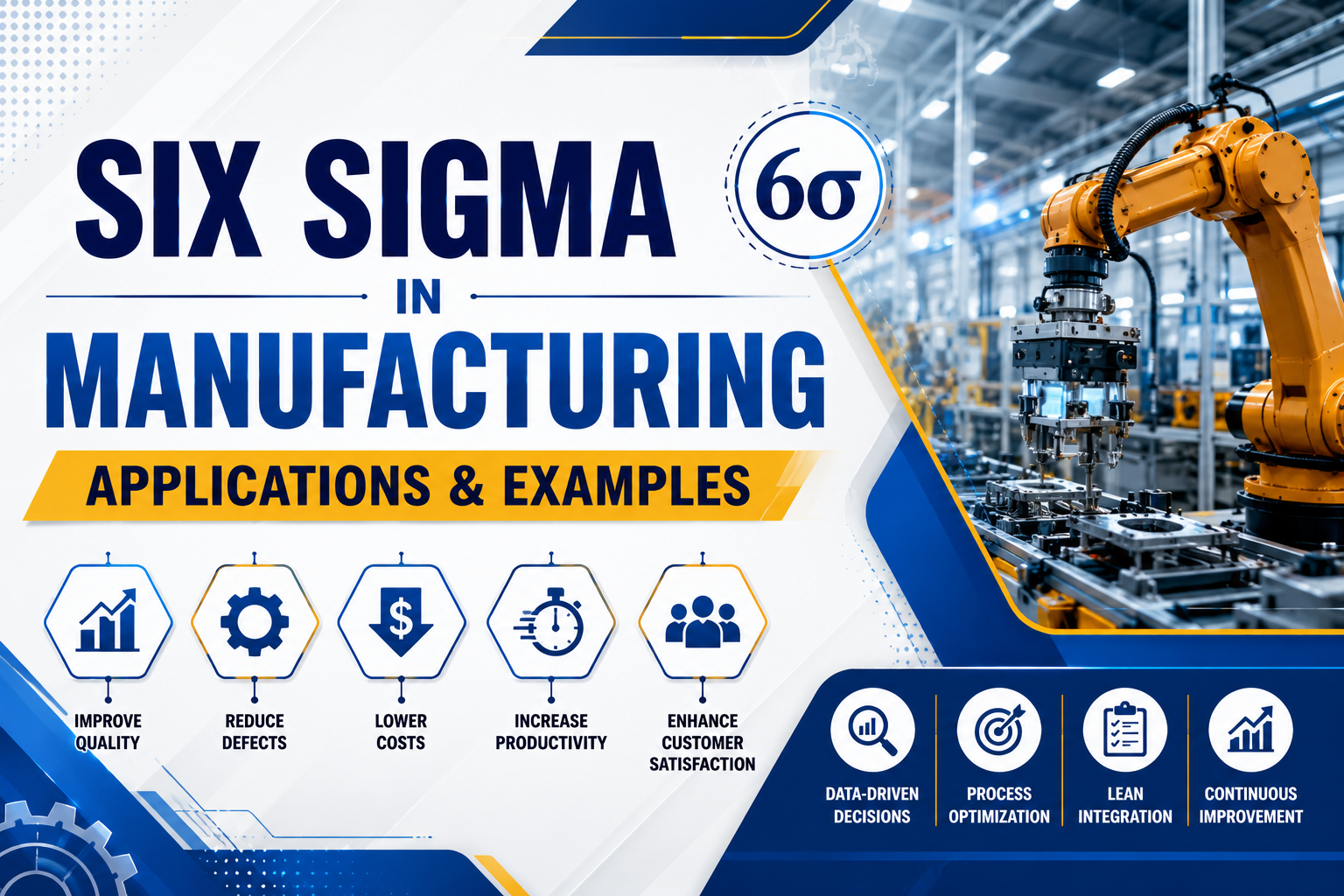 Six Sigma in Manufacturing – Applications & Examples