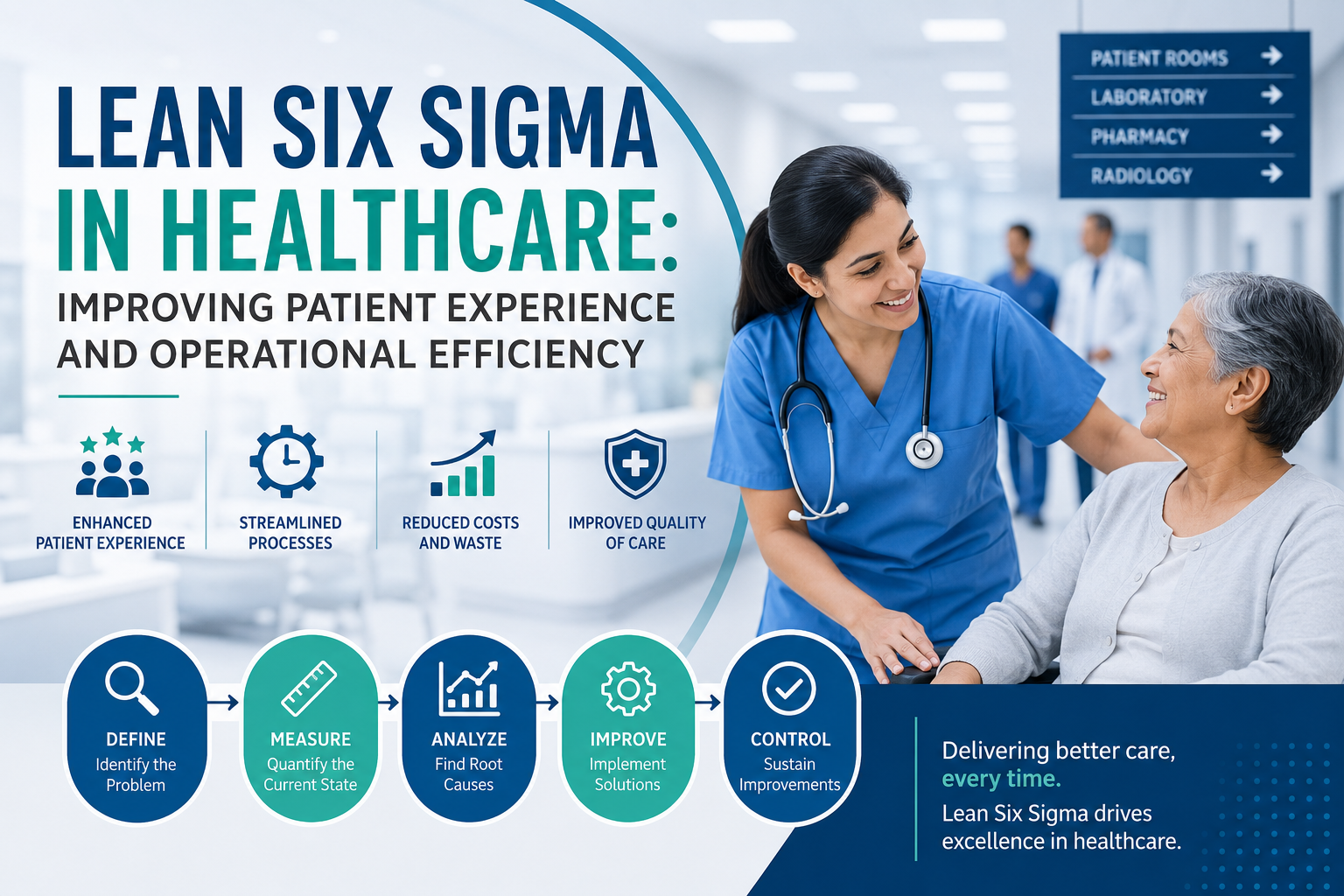 Lean Six Sigma in Healthcare: Improving Patient Experience and Operational Efficiency